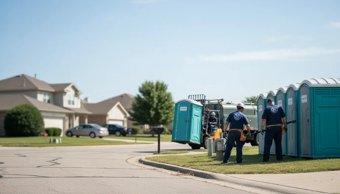 Porta Potty Rental in North Brunswick, NJ near me